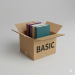 Basic Box – A set of 3 original fiction books, with an optional candle.